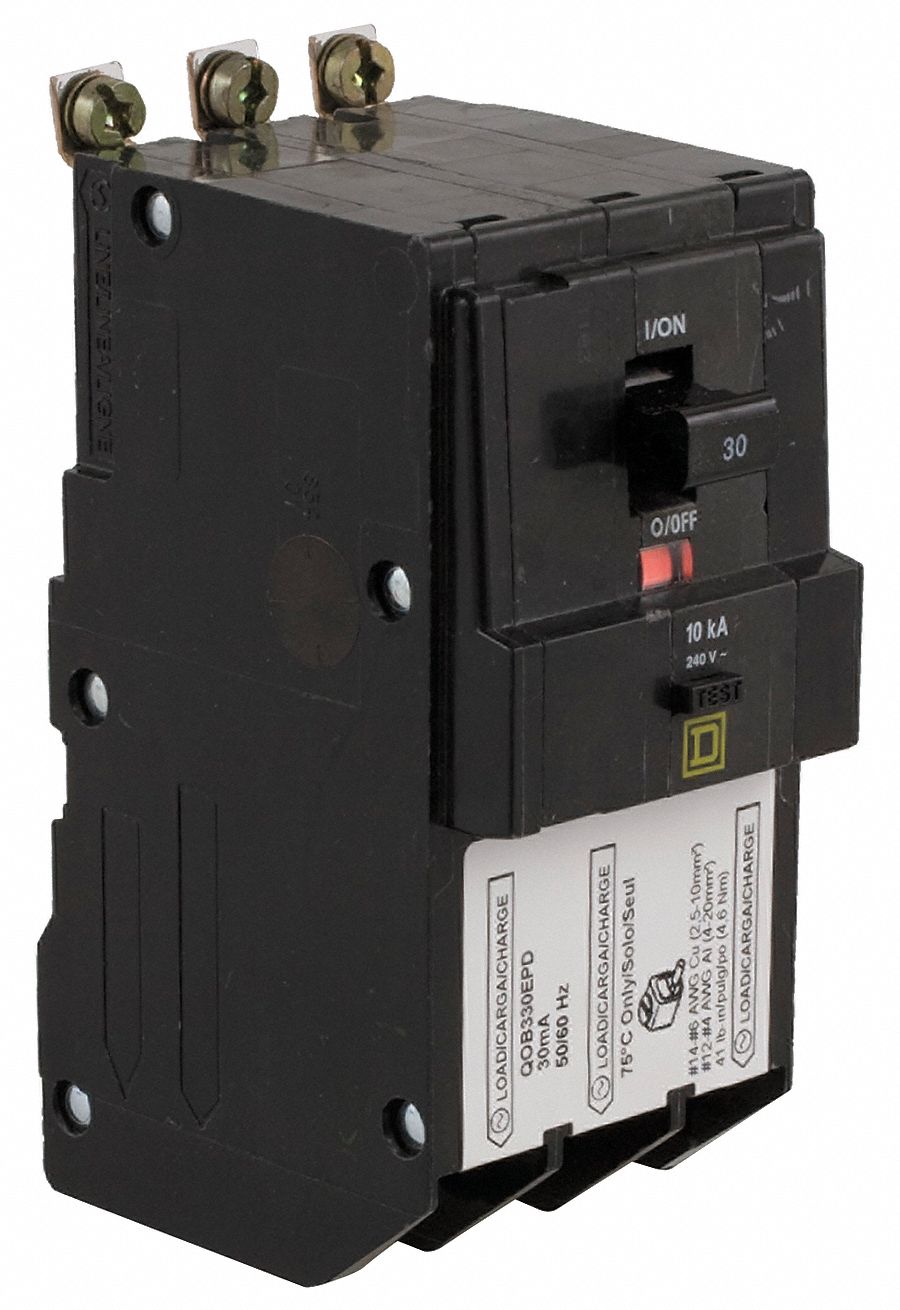 Miniature Circuit Breaker: 30 A, 240V AC, Three Phase, 10kA at 240V AC, 3 Poles