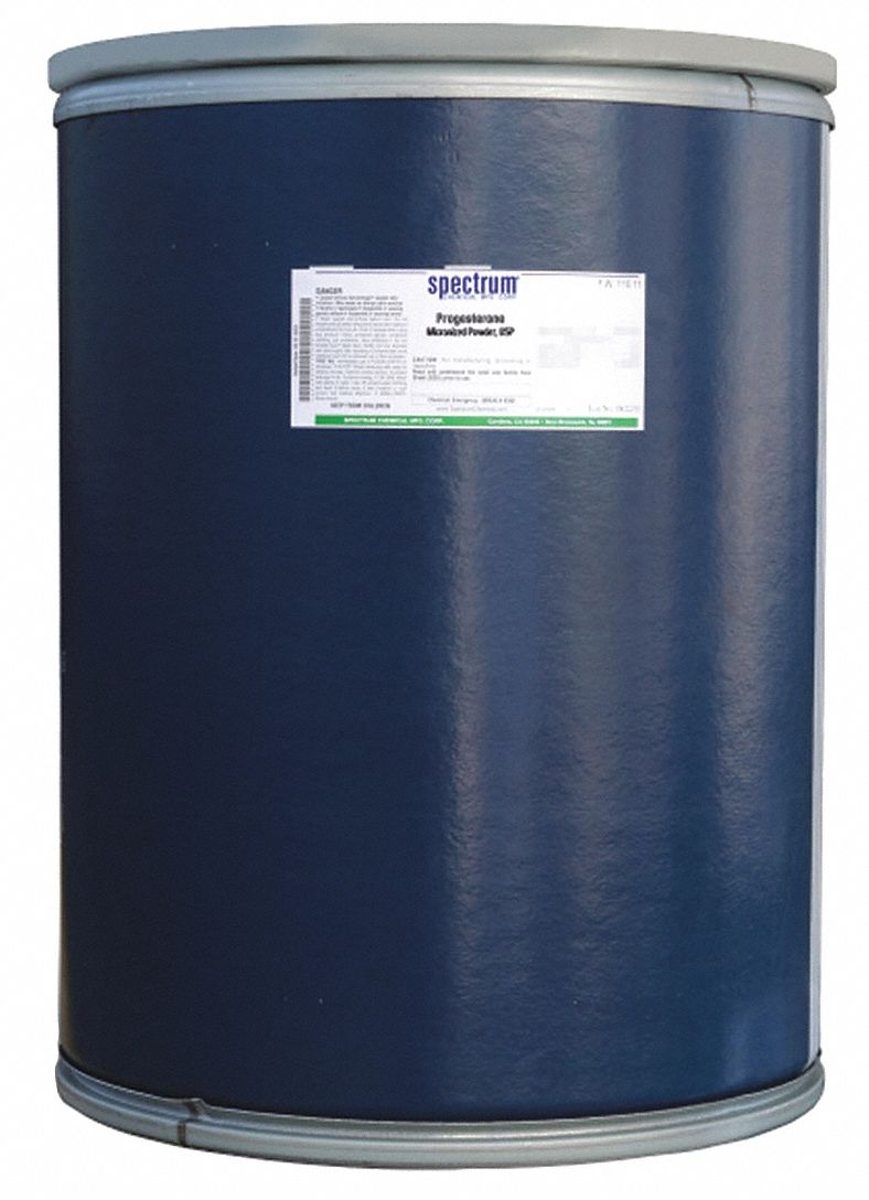 Progstrn, Micronized Pwdr, USP, 25kg, Blk