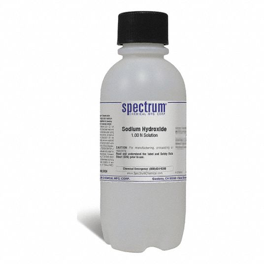 Sodium Hydroxide (10% solution): 16 oz bottle (473 mL)