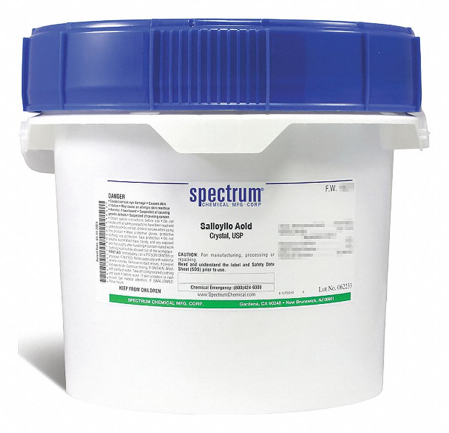 Salicylic Acid, Crystal, USP, 2.5 kg
