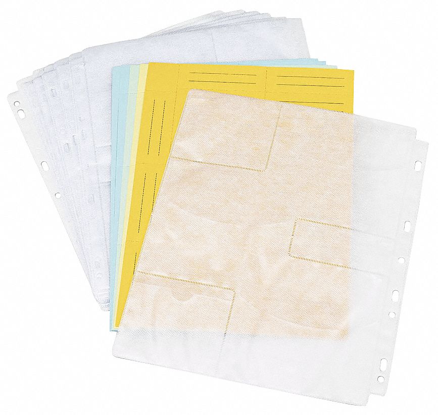 CD/DVD Double-Sided Sleeve Refill: Clear, 10 PK