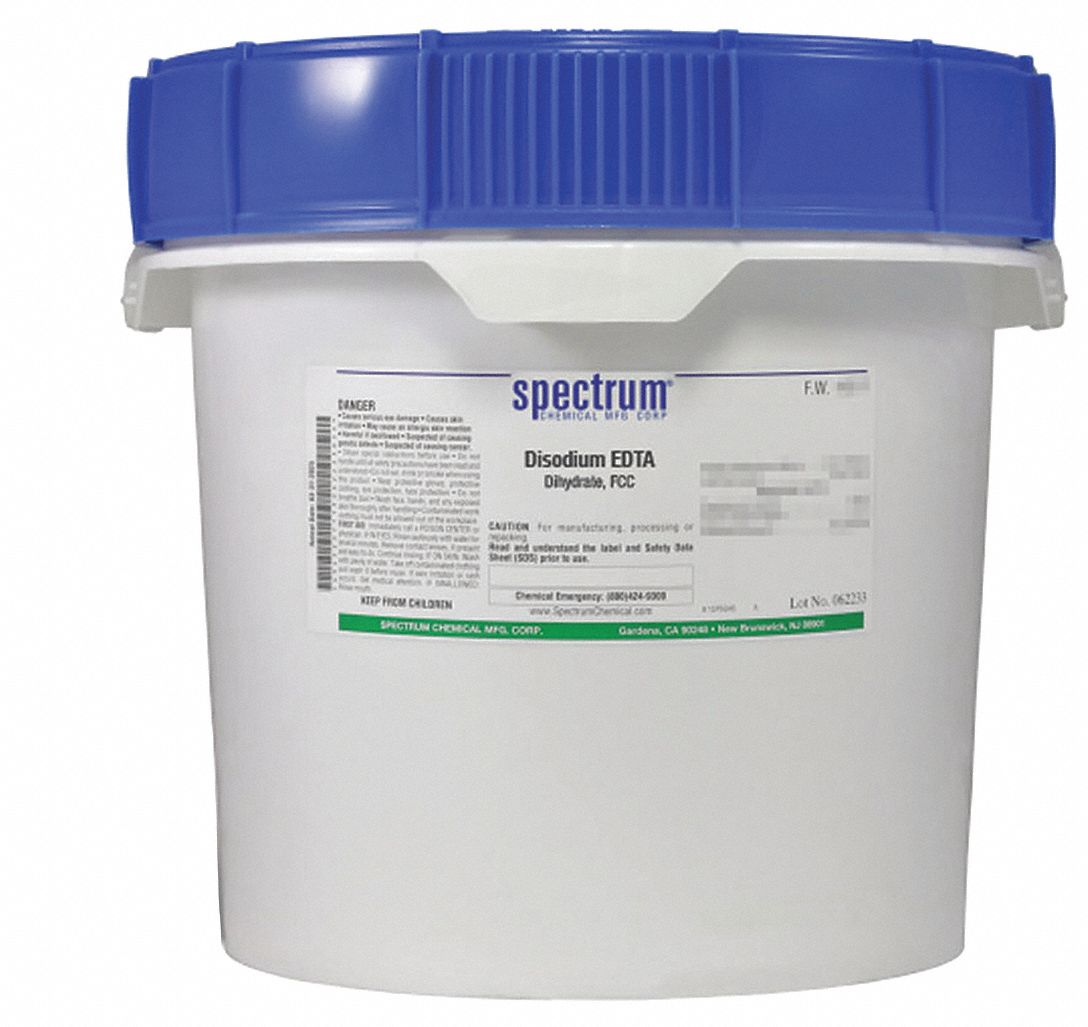 DiSodm EDTA, Dihydrate, FCC, 12kg