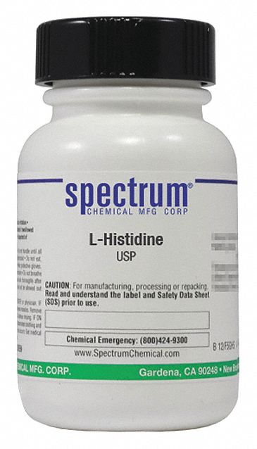 L-Histidine, USP, 25g