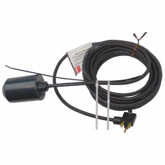 Dayton Float Switch Switch Actuation Tether Float Electrical Connection Piggyback Cord Length 15 Ft 6pnu6 6pnu6 Grainger