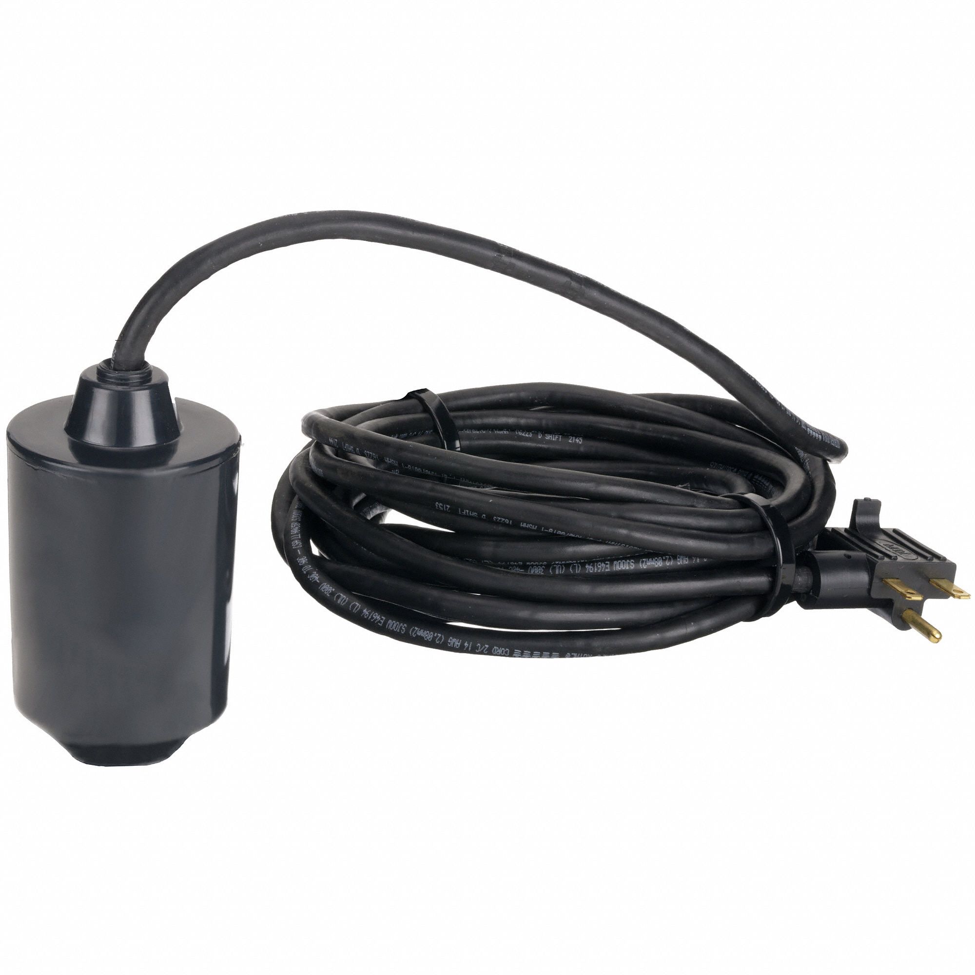 DAYTON Float Switch, Switch Actuation Mechanically Activated