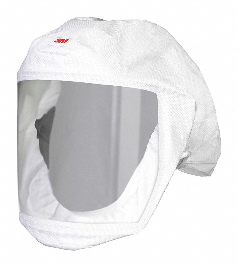 HEAD COVER, VERSAFLO, PAPR SYSTEM, NON-WOVEN PP/PETG, HOOD, S/M, 5/CASE, NIOSH