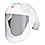 Versaflo(TM) Headcover,S/M,White,PK5