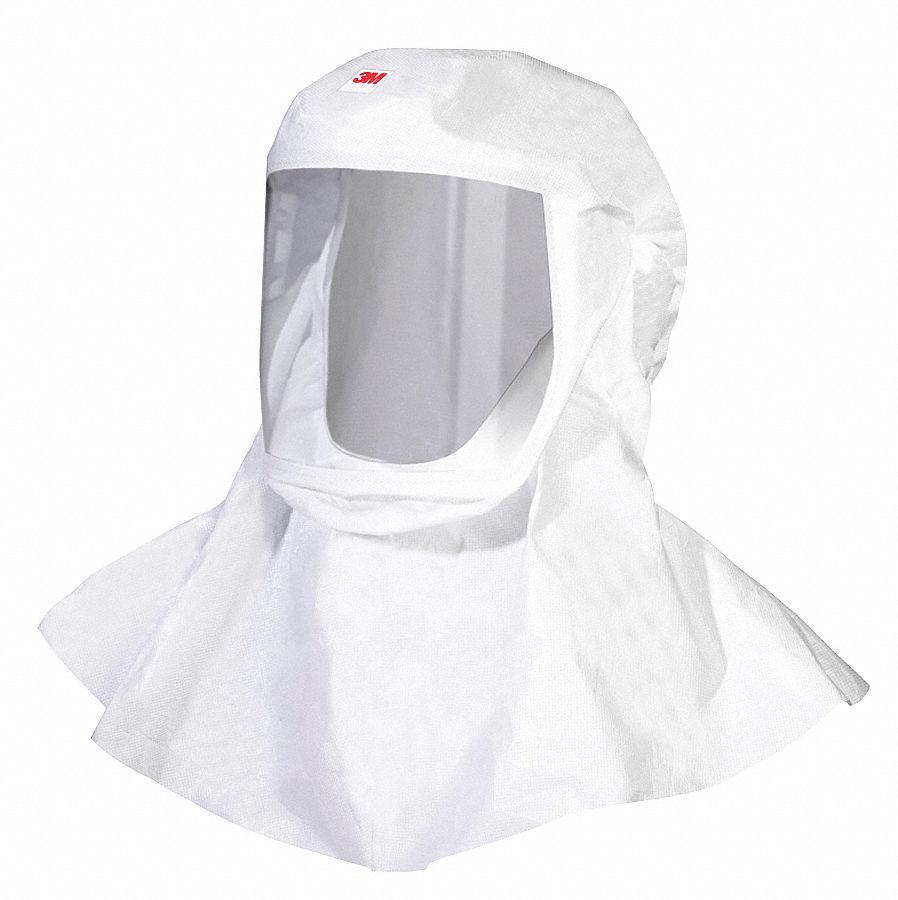 CAGOULE, VERSAFLO, APR À ÉPURATION D'AIR MOTORISÉ, PP/PETG NON TISSÉ, M/G, INTÉGRÉE, NIOSH, 5/BOÎTE