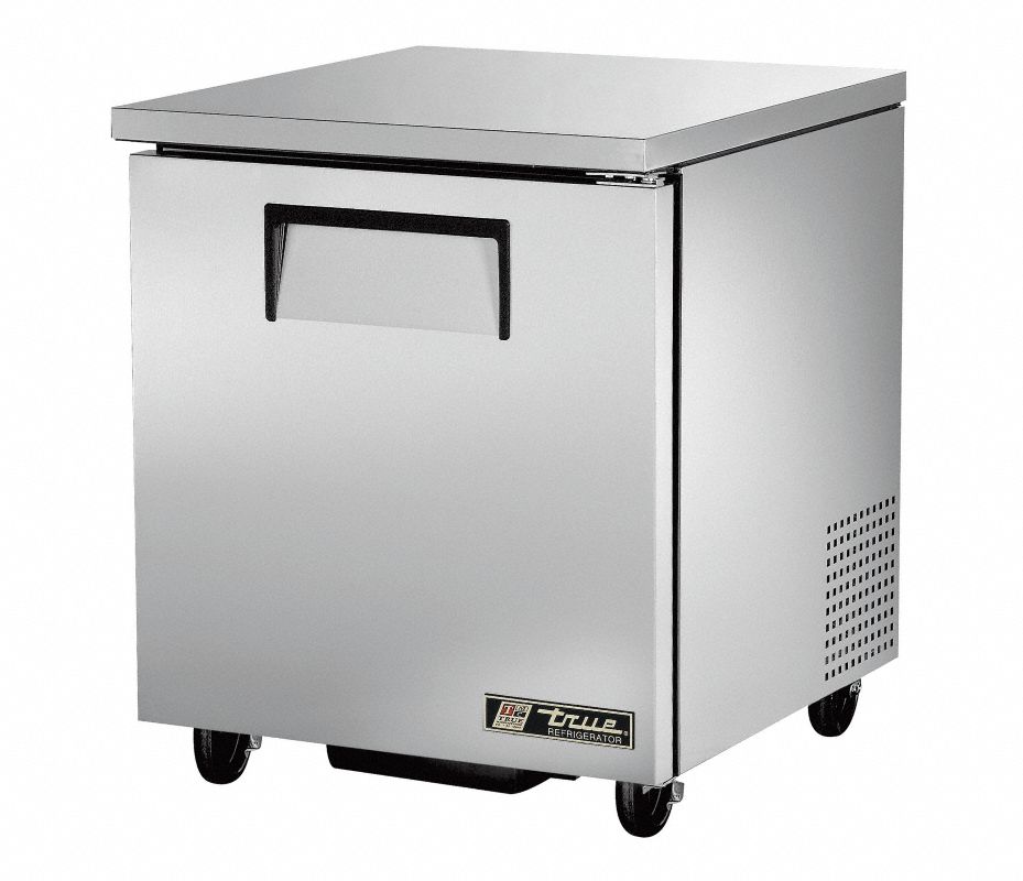 TRUE Refrigerador Bajo Gabinete Comercial, Color Acero Inoxidable