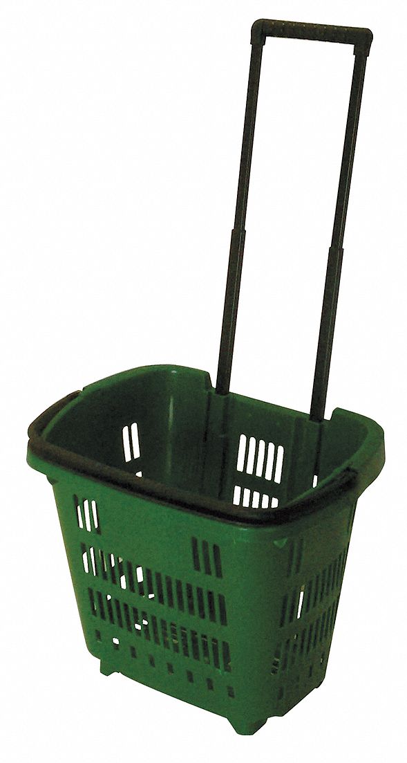 Rolling Hand Basket Grainger