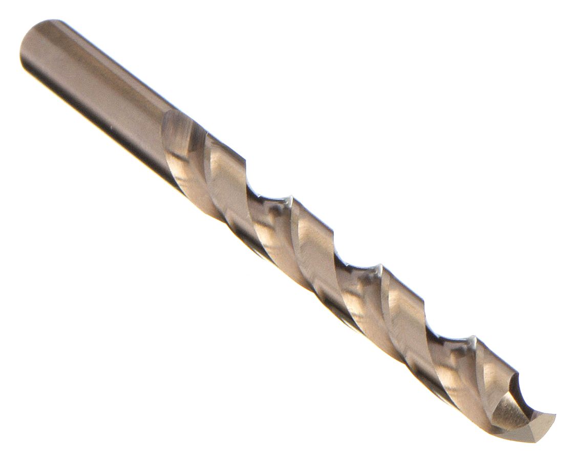 WESTWARD, K Drill Bit Size, 2 15/16 in Flute Lg, Jobber Length Drill ...
