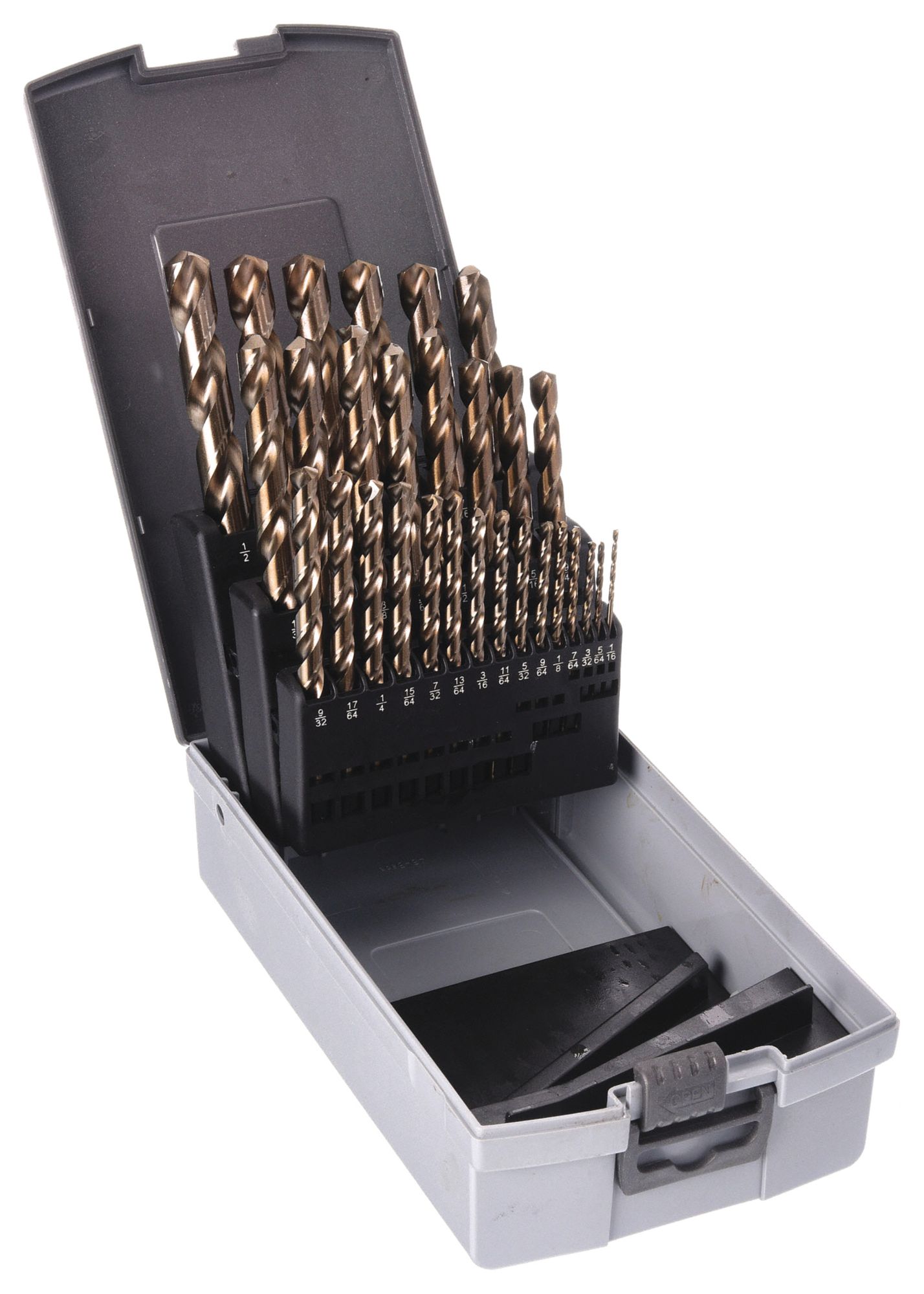 WESTWARD, 1/16 in Smallest Drill Bit Size, 1/2 in Largest Drill Bit