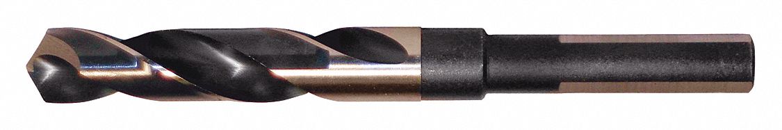 Reduced Shank Drill 45/64 HSS