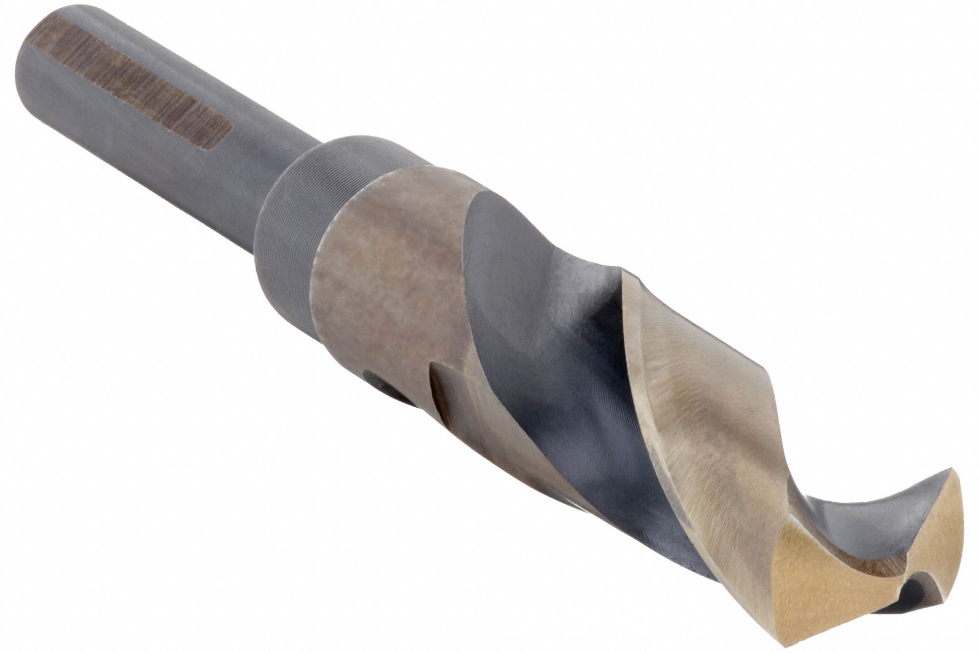 REDUCED SHANK DRILL BIT, 35/64 IN DRILL BIT SIZE, 3⅛ IN FLUTE L, 6 IN L, 118 °