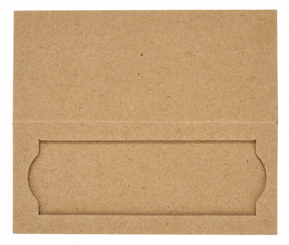 SLIDE MAILER,LIGHT BROWN,PK25