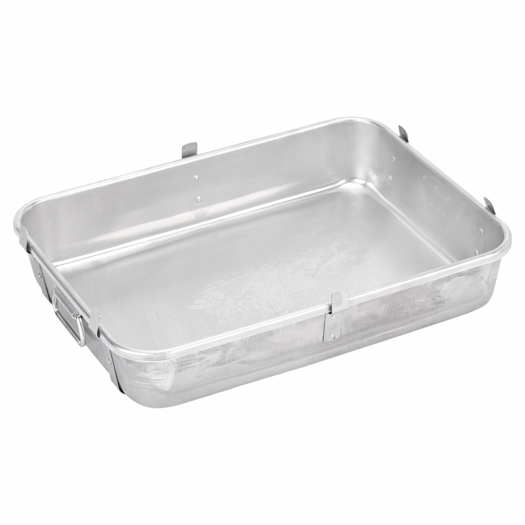 Roasting Pan with Drop Handles: Roasting Pan with Drop Handles Pan, Aluminum, Uncoated