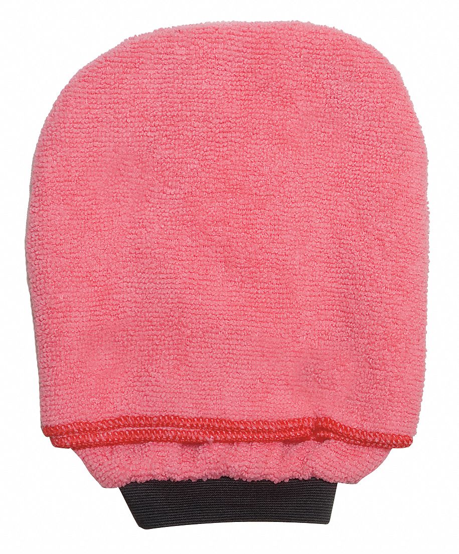 Cleaning Mitt Red 8 1/2 in L