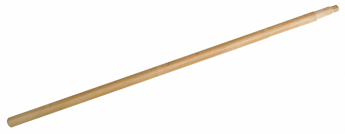 BROOM HANDLE,BAMWOOD,NATURAL,38 IN.