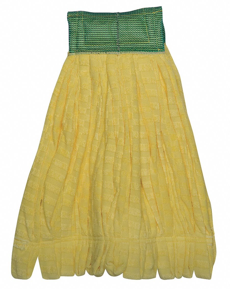WET MOP,YELLOW,MICROFIBER