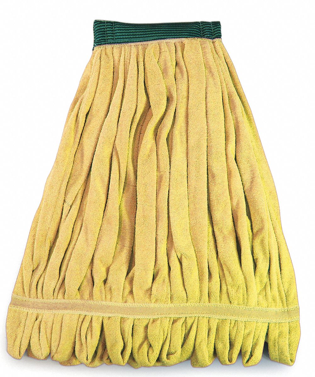 WET MOP,YELLOW,MICROFIBER