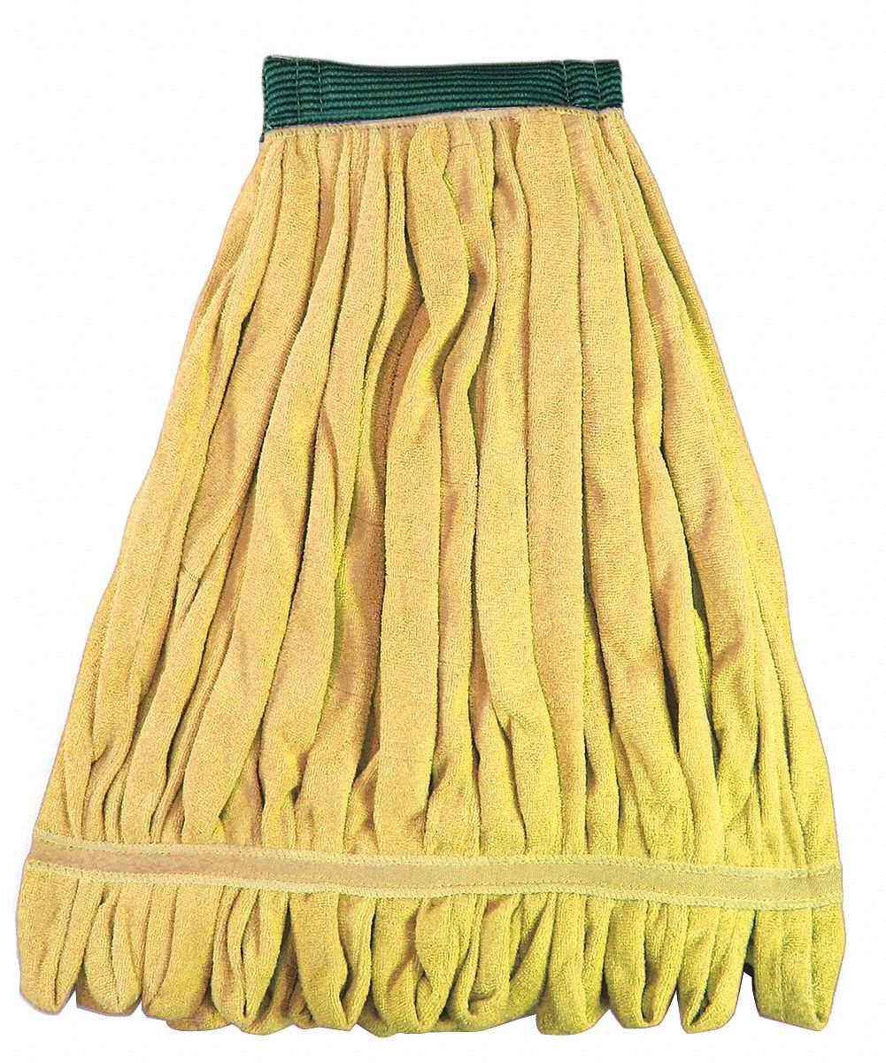 WET MOP,YELLOW,MICROFIBER