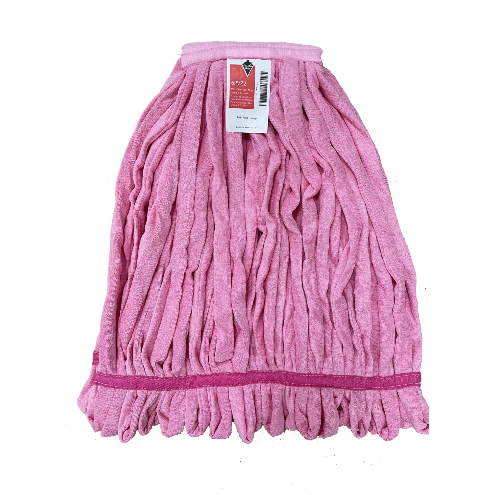 WET MOP,RED,MICROFIBER