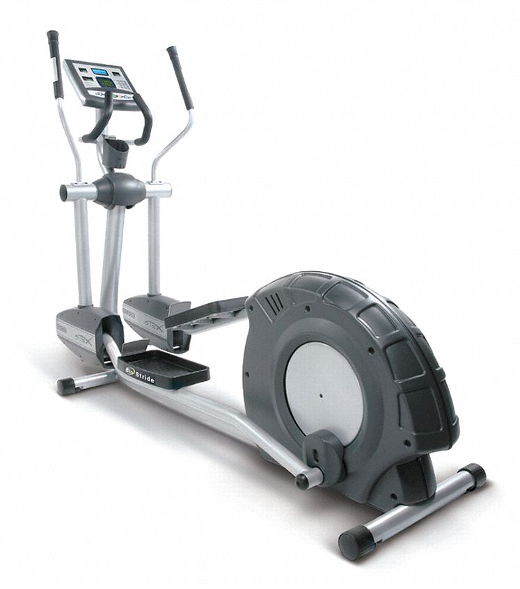 Elliptical, BeltDrive System, 25 Levels, 75 in Height, 27 in Length