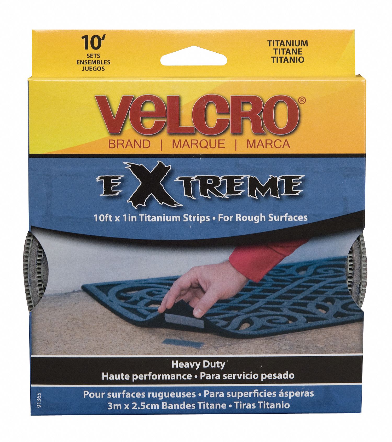 Velcro auto-adhésif - Velcro auto-adhésif - Velcro adhésif - Bande  Velcro