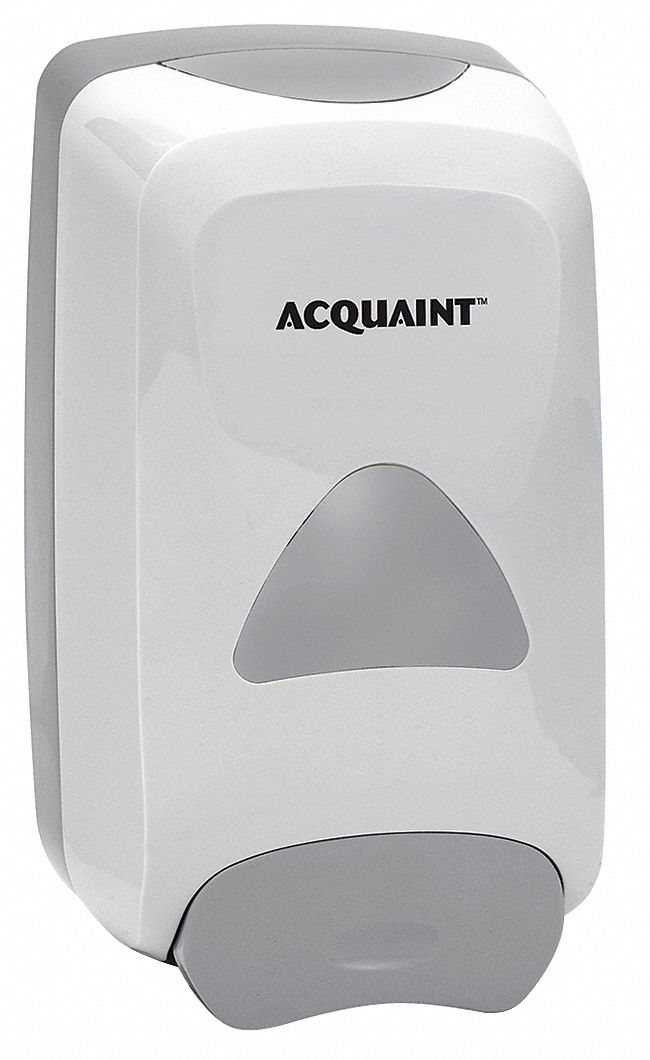 Soap Dispenser: Acquaint, Foam, 1,250 mL Refill Size, White