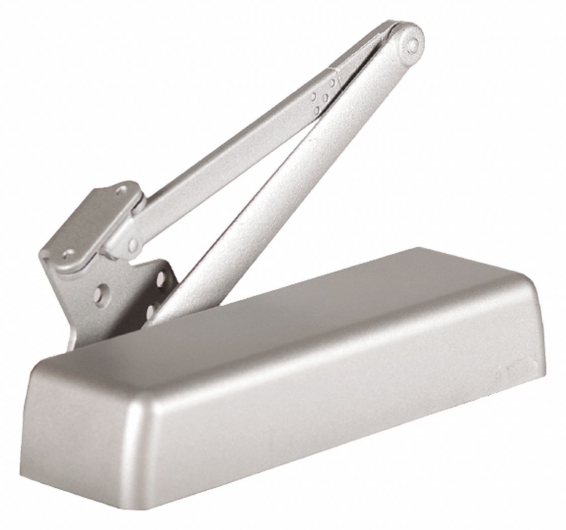 Door Closer: Parallel/Std/Top Frame Mounting Type, Grade 1 - Heavy Duty, Aluminum