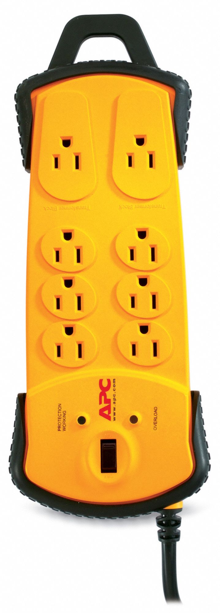 APC BY SCHNEIDER ELECTRIC Surge Protector Outlet Strip, 8 Total Number