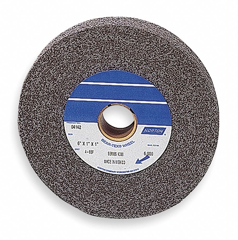 NORTON Wheel,Bear Tex 6PZ4866261054908 Grainger