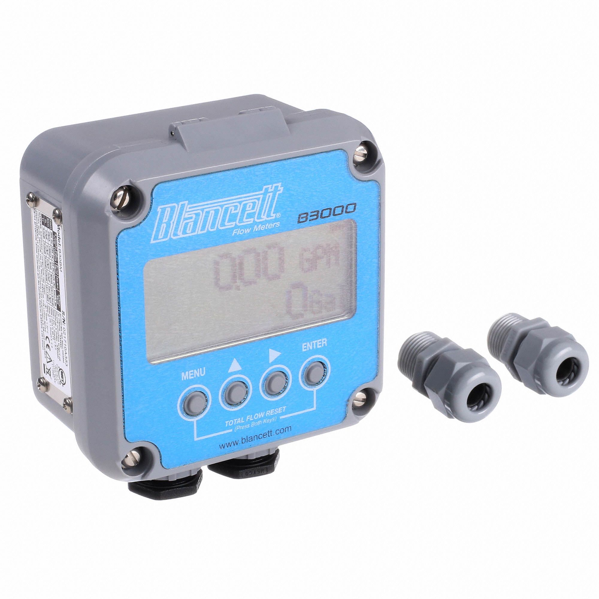 BLANCETT Basic Flow Monitor Display - 6PZU0|B30BM-CS - Grainger