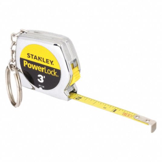 Stanley 3ft Keychain Tape Measure 