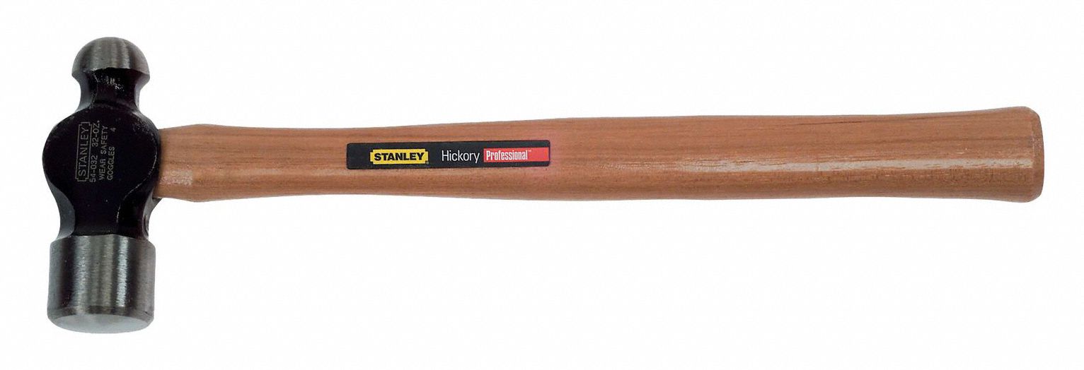 Ball Pein Hammer 32 Oz 1 3/4 Head Dia