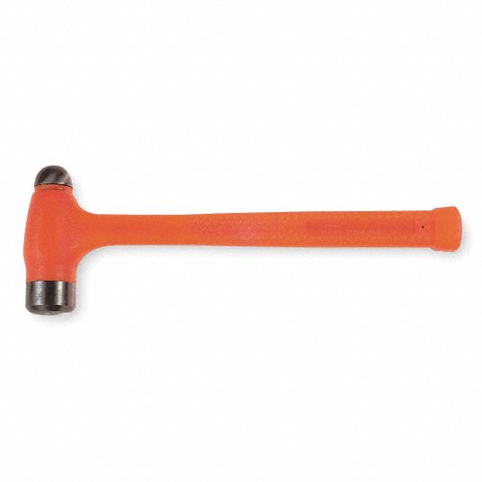 STANLEY Dead Blow Ball Pein Hammer, 32 oz Head Weight, Urethane over