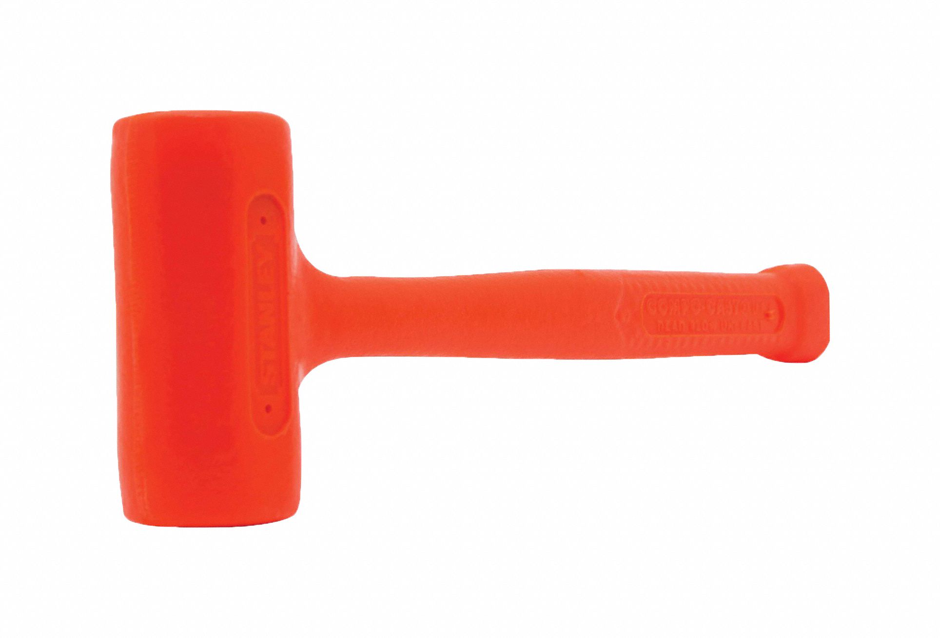 STANLEY Dead Blow Hammer Steel Handle, 10 oz Head Wt, 1 1/4 in Hammer