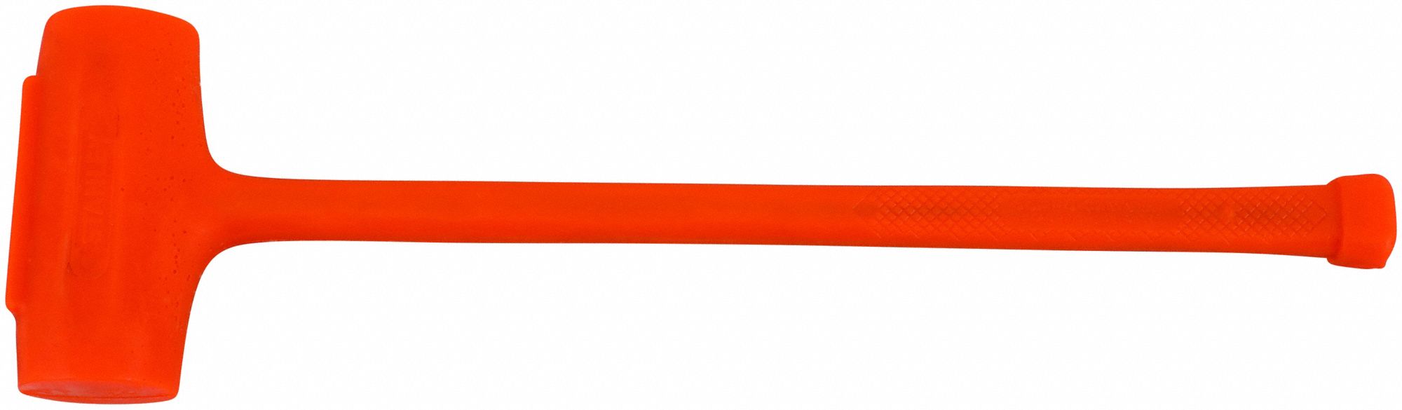 DEAD-BLOW SLEDGE HAMMER, STEEL HANDLE, TEXTURED GRIP, 10½ LB HEAD WT, 3⅜ IN HAMMER FACE DIA