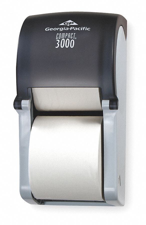 Georgia Pacific Compact 3000 Toilet Paper Dispenser Smoke 