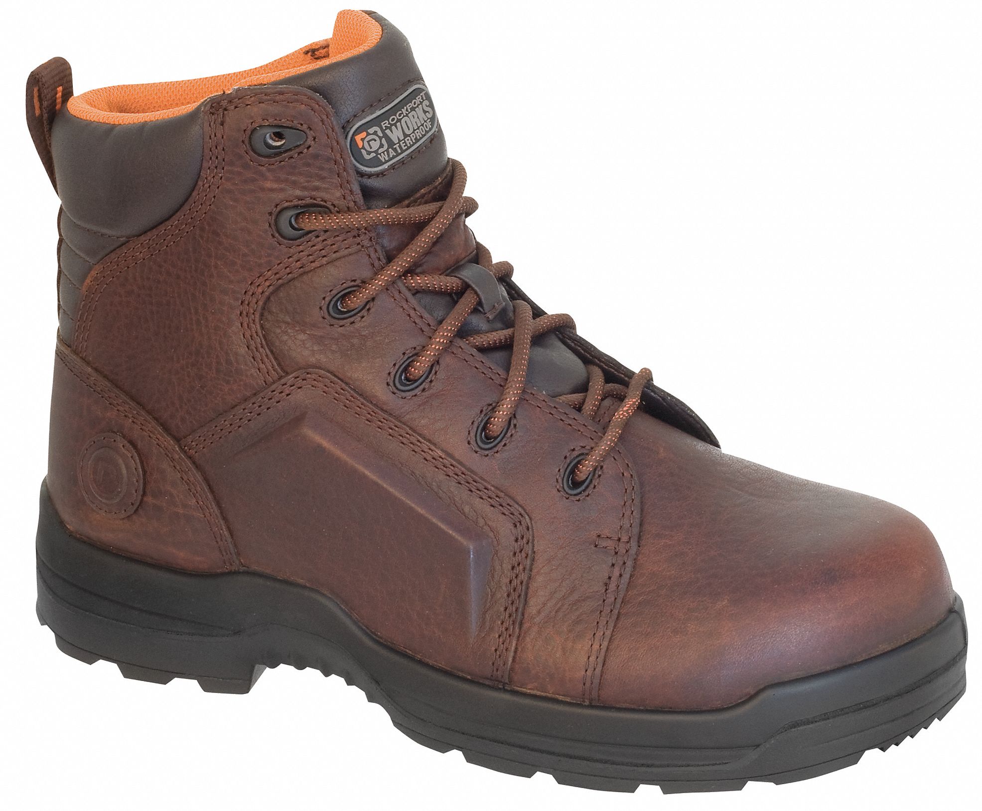 rockport steel toe work boots