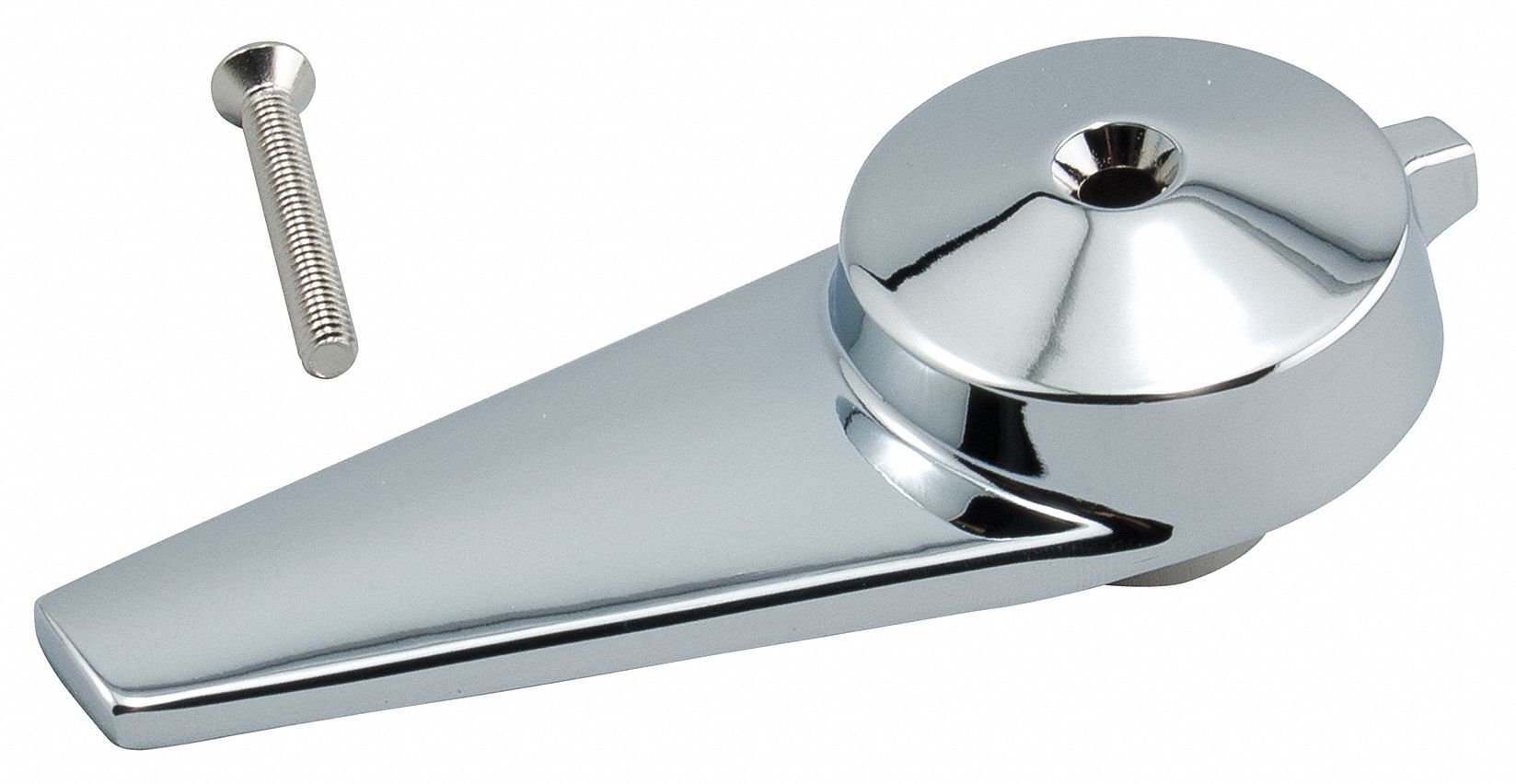 Handle: Powers, For 410 Series, Lever Handle, Use with Hot/Cold Water Temp, Zinc, Chrome Finish