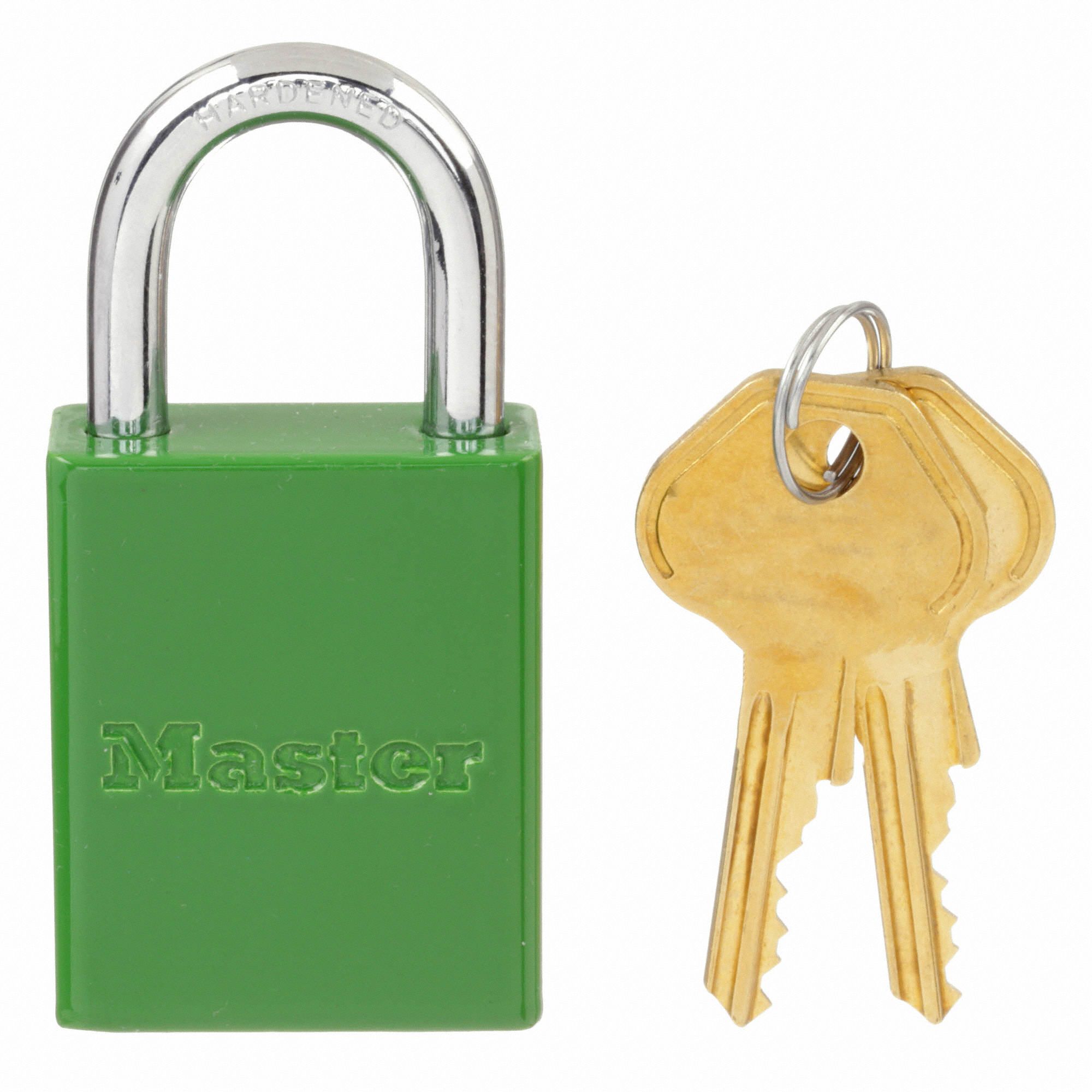 8 Master locks safety lockout Green 