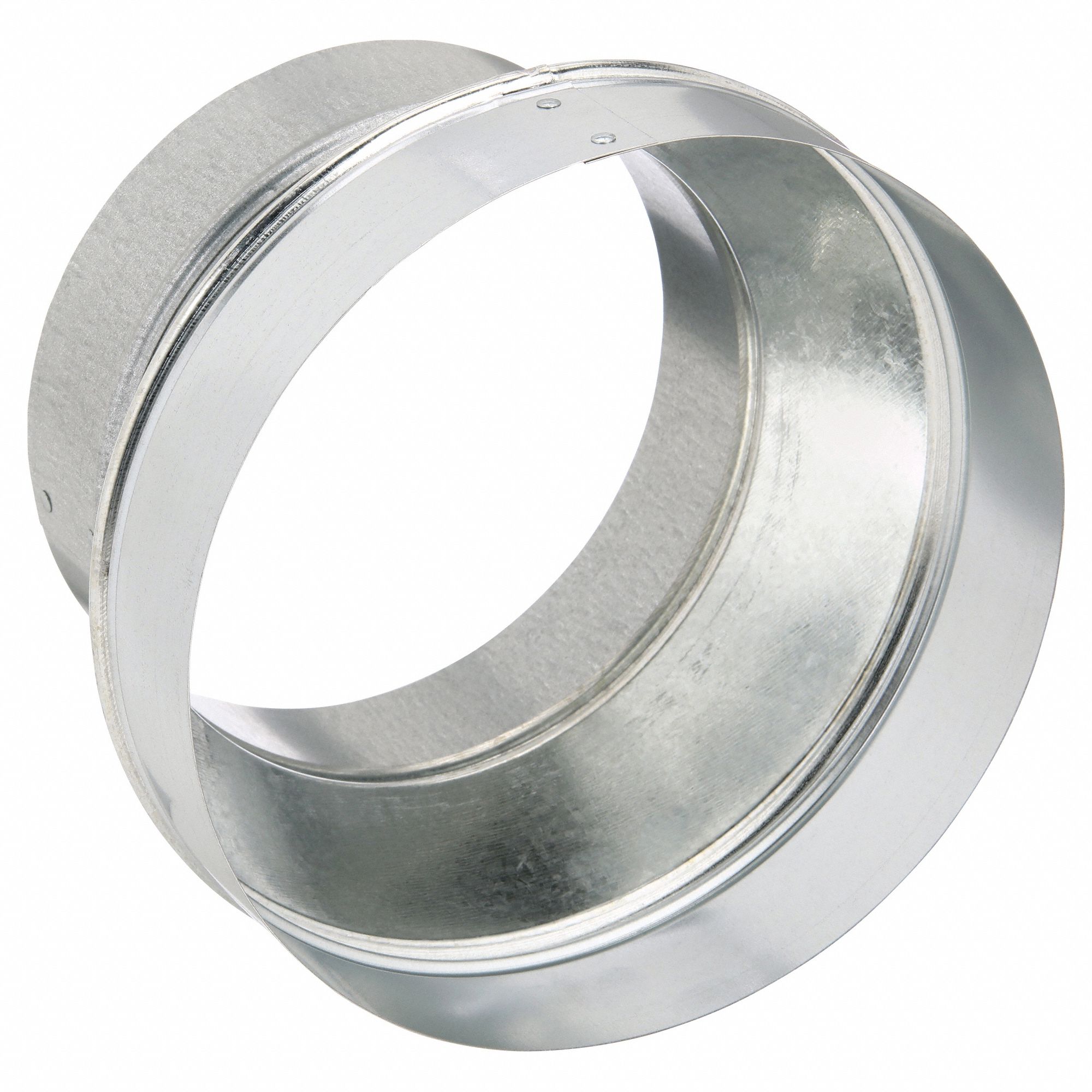 Duct Reducer: Steel, For 9 in Dia, 6 in Lg, 9 in Inlet Dia, 7 in Outlet Dia, 26 ga Material Thick