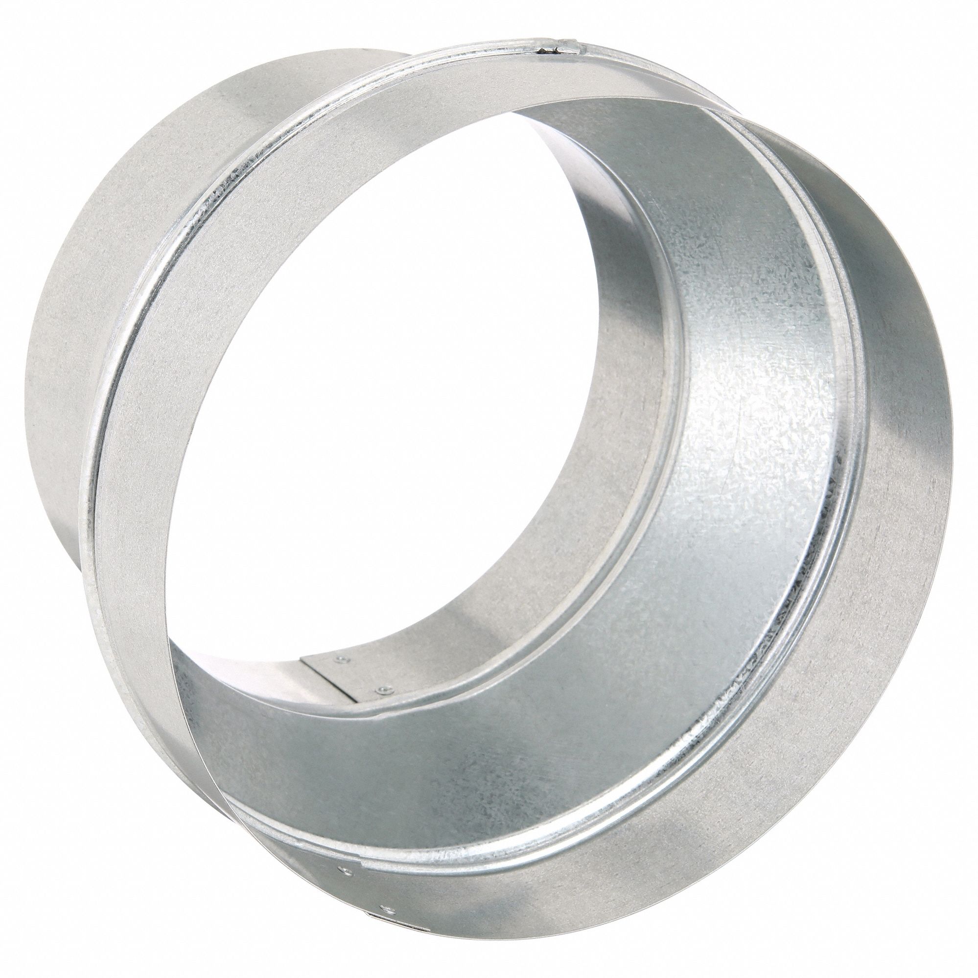 Duct Reducer: Steel, For 9 in Dia, 6 in Lg, 9 in Inlet Dia, 7 in Outlet Dia, 24 ga Material Thick