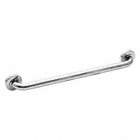 GRAB BAR,SS,SILVER,18IN L,1-1/4IN D