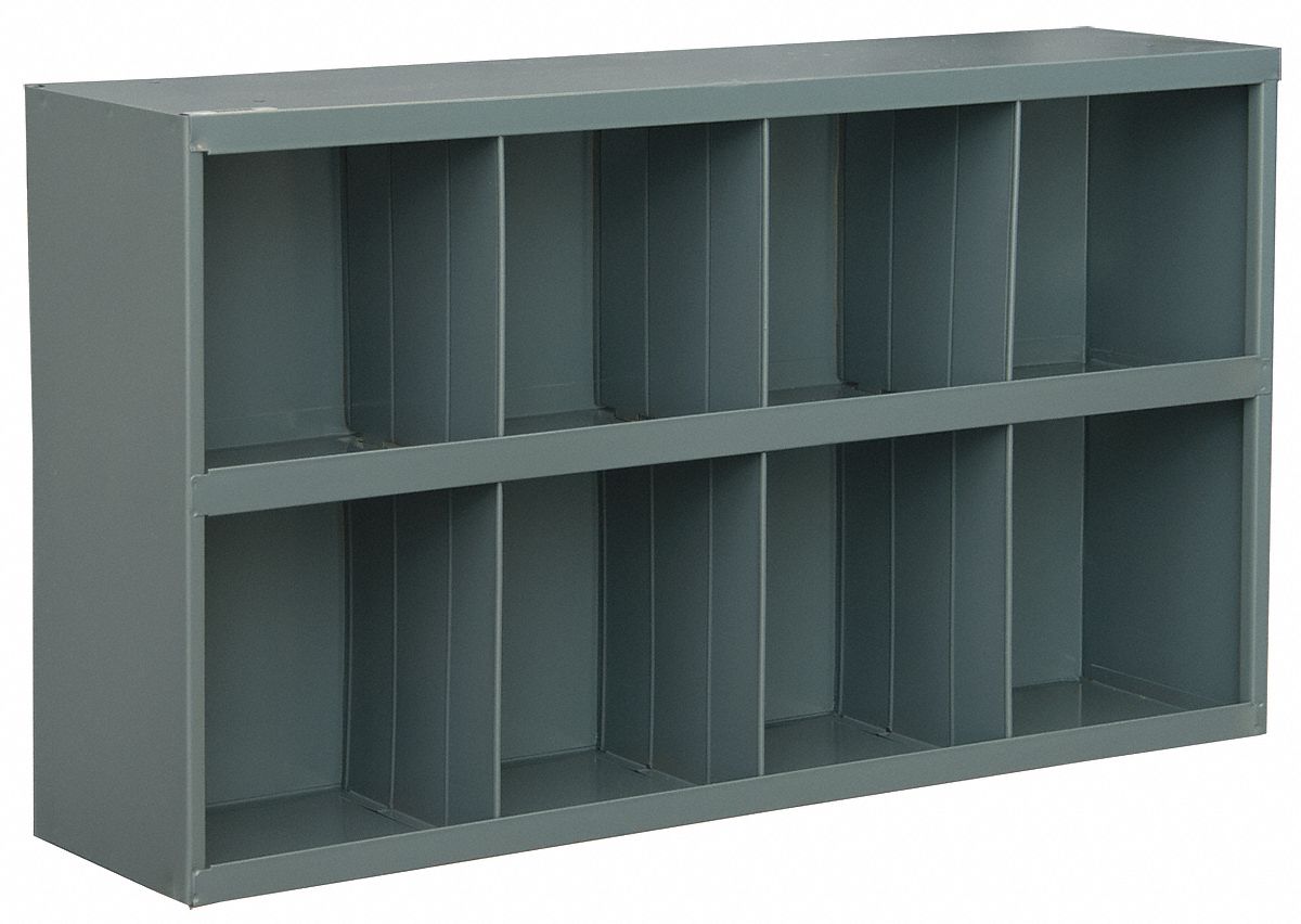 DURHAM MFG Pigeonhole Bin Unit 34 in x 8 1/2 in x 18 in, 8