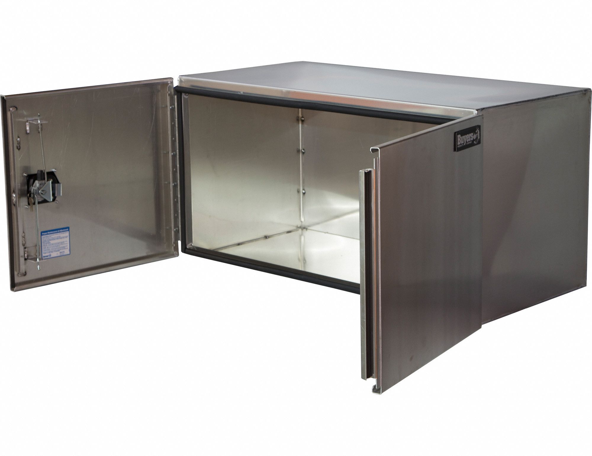 Underbody Truck Box: Underbody Truck Box, Double Barn Doors Door, 24 in Overall Dp