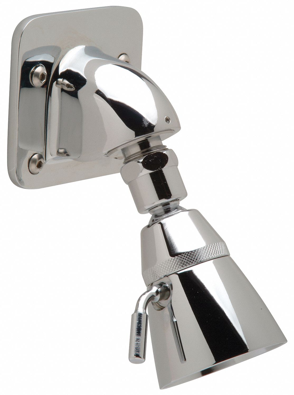 SHOWERHEAD: ZURN, TEMP GARD Z7000-I5, 1.5 GPM FIXED, CHROME FINISH