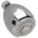 SHOWERHEAD: ZURN, WATER SAVER Z7000-S9, 1.5 GPM FIXED, CHROME FINISH