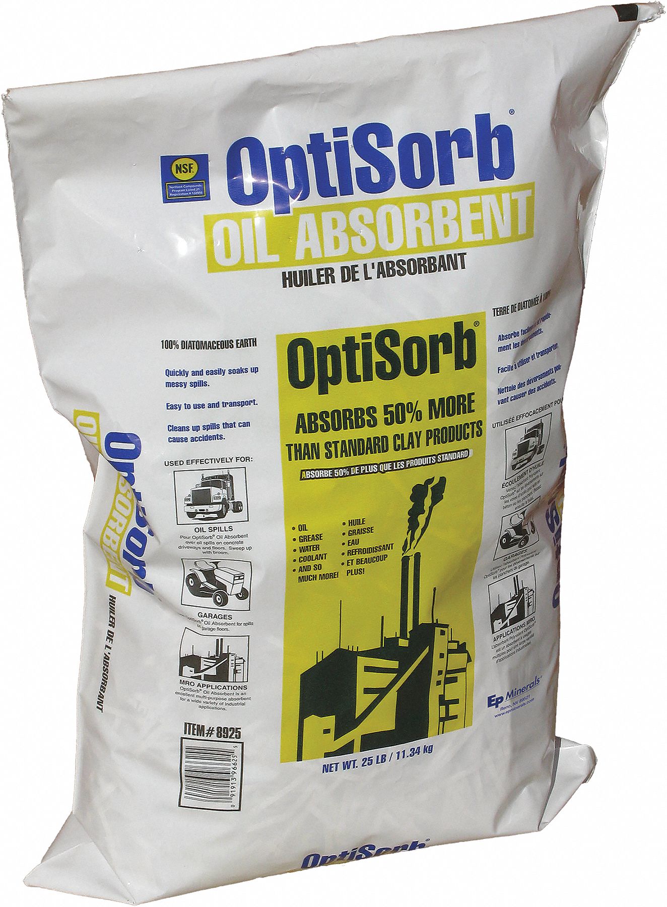 Oil Absorbent 40 lb. Bag – Distributech/Coleman Manufaturing